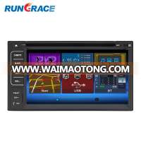 2 din 6.2 inch TFT touch screen car dvd player with SD/USB/BT