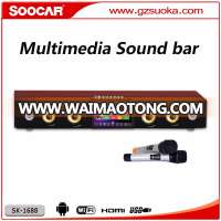 Android Bluetooth Sound Bar with 10.1 Touch Screen Audio Player