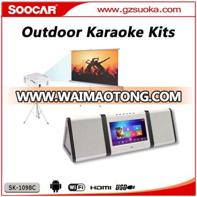 Chinese karaoke player Dual screen karaoke player Karaoke hdd