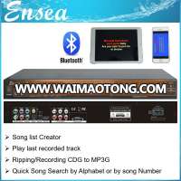 Professional CDG/MP3G Karaoke Player with Ripping and Record Function